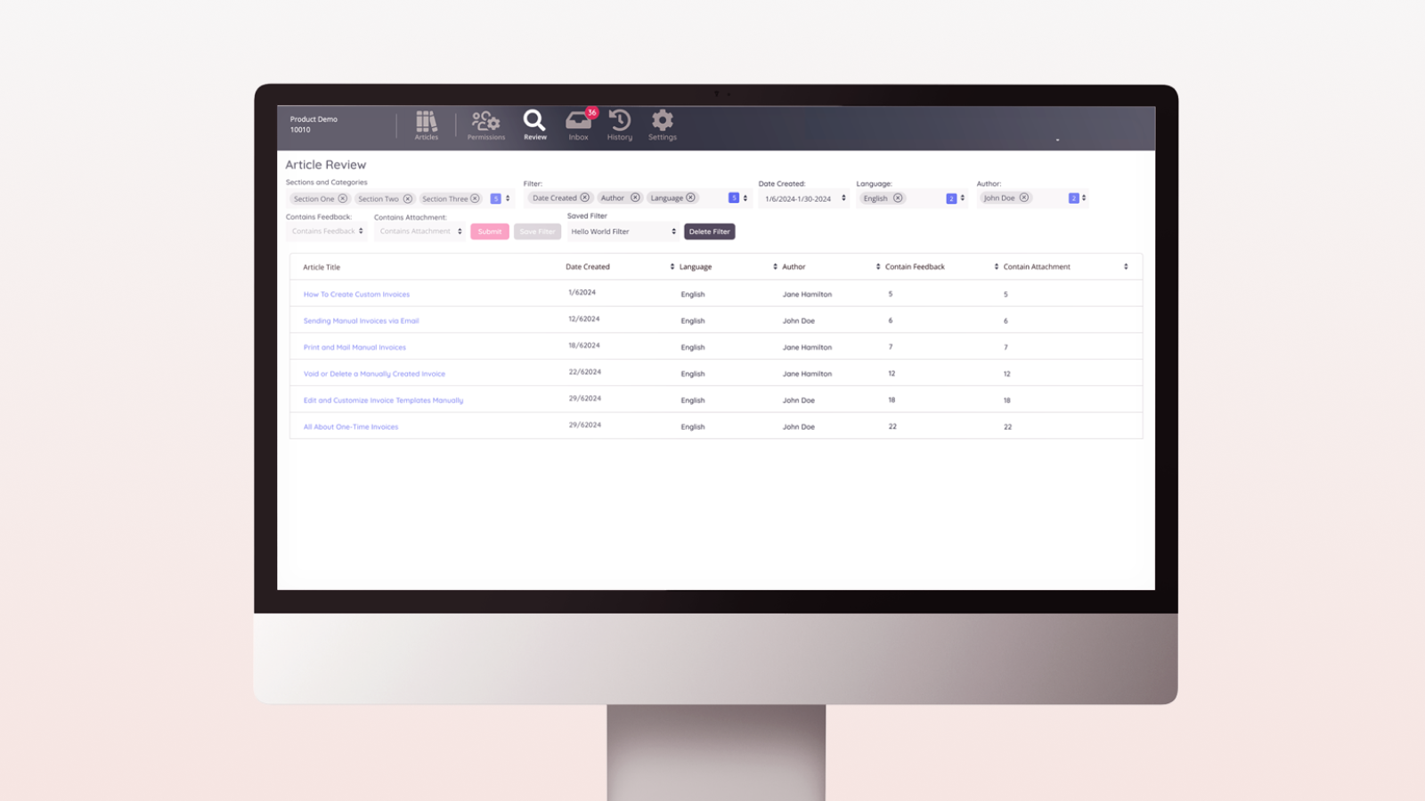 Story Behind the UX Design of the Article Review System